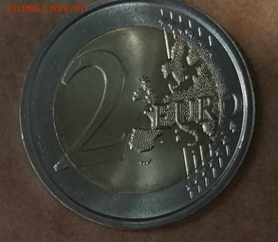 2 Евро Италия Декларация до 11.08.20 22.00 - италия декларация аверс