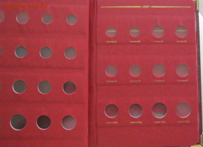 Альбом Albo Numismatico Монеты РФ рег.вып. с 1997 г. 3 тома - 10.JPG