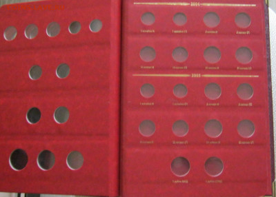 Альбом Albo Numismatico Монеты РФ рег.вып. с 1997 г. 3 тома - 8.JPG