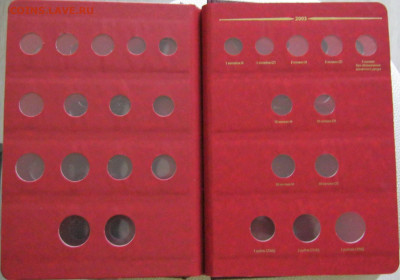 Альбом Albo Numismatico Монеты РФ рег.вып. с 1997 г. 3 тома - 7.JPG