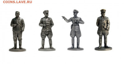 Маршалы Советского Союза ВОВ 1941-1945гг (олово) - маршалы СССР