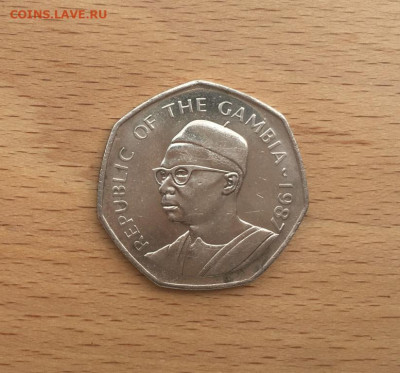 Гамбия 1 даласи 1987 Фауна Крокодил - gambija_1_dalasi_1987_krokodil_fauna (1)