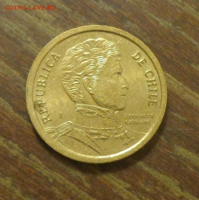 ЧИЛИ - 10 песо 2012 Бернардо О'Хиггинс до 18.08, 22.00 - Чили 10 п 2012_2