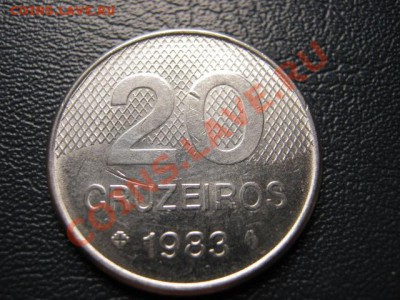 Бразилия 20 крузейро 1983 до 15.09 в 21.00 М - Изображение 131