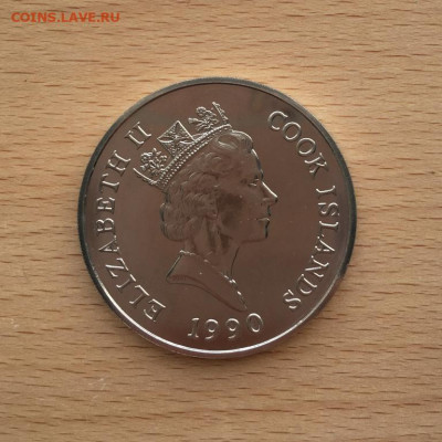 Крона Шайба Острова Кука 5$ долларов 1990 Красный кенгуру - krona_shajba_ostrova_kuka_5_dollarov_1990_krasnyj_kenguru_vymirajushchie_vidy_fauna_zhivotnye (3)