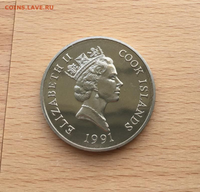 Крона Шайба Острова Кука 5$ долларов 1991 Лань Олень - kpd_krona_shajba_ostrova_kuka_5_dollarov_1991_lan_olen_vymirajushchie_vidy_fauna_zhivotnye_buklet (1)