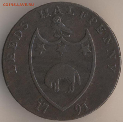 Токены Британии 1791-1852 гг - 129