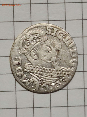 3 гроша Сигизмунда lll Польша, 1621 г серебро - 20200812_215051_compress92