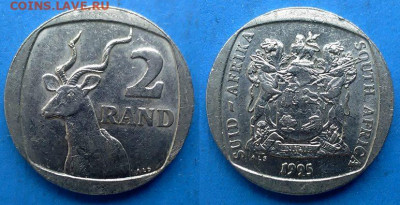 ЮАР - 2 ранда 1995 года до 21.08 - ЮАР 2 ранда, 1995