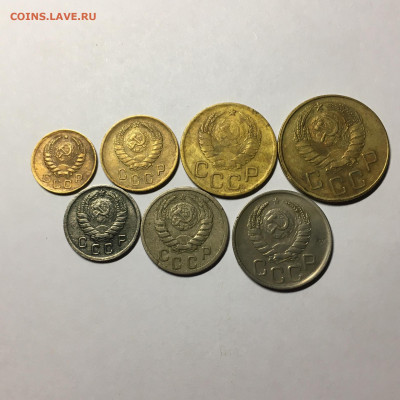 1939 год набор от 1 до 20 коп 7 монет - image-15-08-20-07-36
