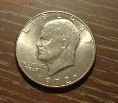 США - Доллар 1972 г. ЭЙЗЕНХАУЭР до 23.08, 22.00 - США 1 доллар 1972 Эйзенхауэр_1