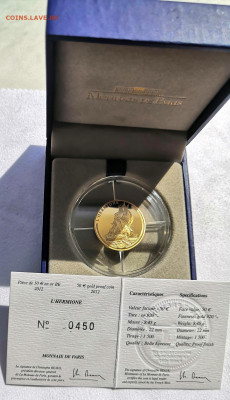 50 евро Франция 2012 Парусник Гермиона. Золото. Proof. - IMG_20200808_154318