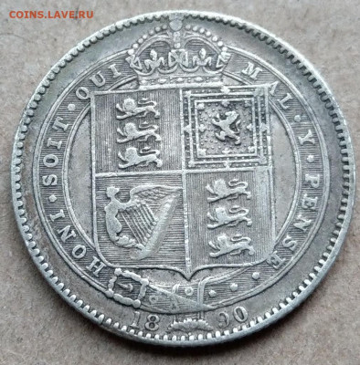 Великобритания 1 шиллинг 1890 до 22-00 20.08 - IMAG8145_2