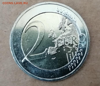 2 Евро Греция 2500 Марафонской битве до 24.08.2020 22.00 - греция 2500 лет марафонской битве аверс