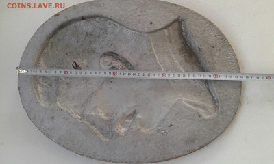 Барельеф Сталин.Металл.Большой.Редкость.Клеймо до 22 08.2020 - 20200720_161219