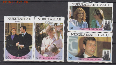 Nukul Тувалу 1986 Английская королевская семья 4м до 26 08 - 111