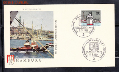 ФРГ 1964 КПД Гамбург до 24 08 - 207