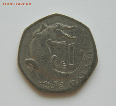Гамбия 1 даласи 1998 г. (Фауна). до 25.08.20 - DSCN0647.JPG