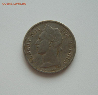 Бельгийское Конго  50 сантимов 1925 г. до 25.08.20 - DSCN0639.JPG