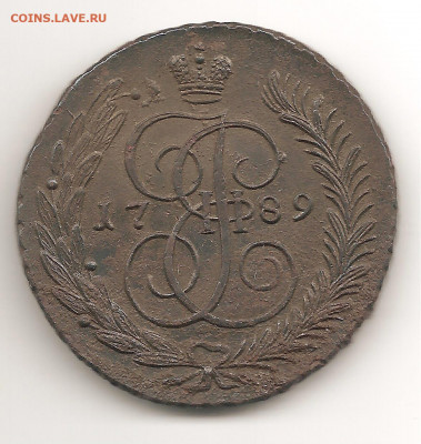 5 копеек 1789.1790.1794.1796. все АМ    22.08 - 111 002