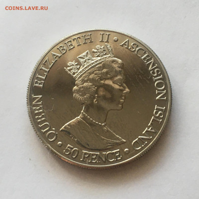 Остров Вознесения 2001г 50 пенсов "Королева Виктория" - image-20-08-20-04-55-2