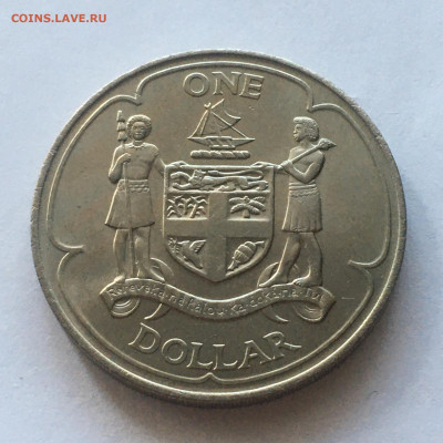 Фиджи 1969г 1$ "Королева Елизавета II" - image-20-08-20-05-14
