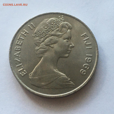 Фиджи 1969г 1$ "Королева Елизавета II" - image-20-08-20-05-14-1