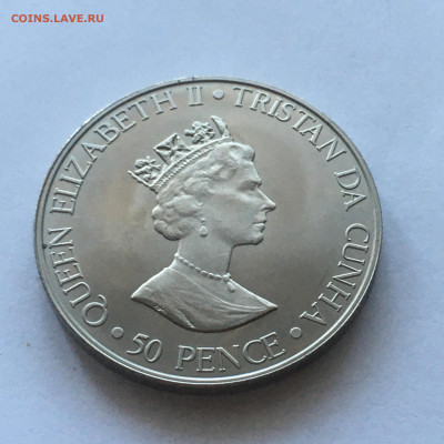 Тристан-да-Кунья 2000г 50 пенсов "Королева-Мать" - image-20-08-20-05-35