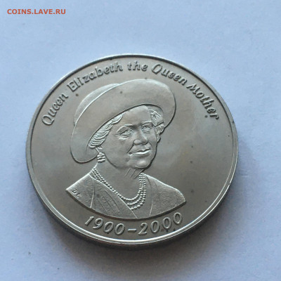 Тристан-да-Кунья 2000г 50 пенсов "Королева-Мать" - image-20-08-20-05-35-1