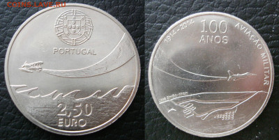 Португалия 2,5 евро 2014 100 лет Авиации до 	26.08.20	 22:00 - 20_23.JPG