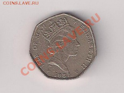 Остров Мэн 20 пенсов 1987 Рыбы до 18.09.11 - мэн20рыбы-2