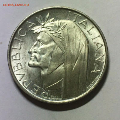Италия 1965г 500 лир "Данте Алигьери" - image-21-08-20-11-17
