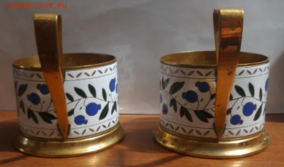2 подстаканника латунь,гор.эмаль,позолота  26.08.2020  22:00 - 20200822_170400
