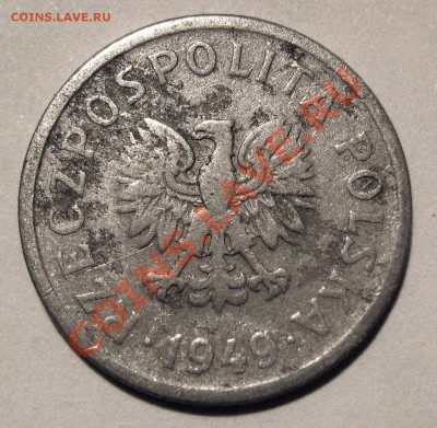 монета Польша, 10 грошей, 1949 - IMG 004