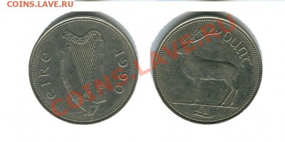 Ирландия 1 фунт 1990 год, до 22.00 по Москве 16.09.2011 - ирландия 1 фунт 1990
