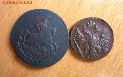 2 копейки 1758г. + Денга 1750г. До 28.08.2020. в 22-00 мск. - P1430103.JPG