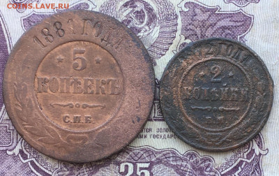 5 копеек 1881 и 2 копейки 1872 до 22:00 27.08.2020 - FB4C1592-3F29-412C-A1D4-2F3B7AD98588