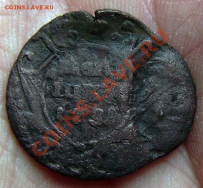 Полушка, 1731 - двойной удар. - P8200011.JPG