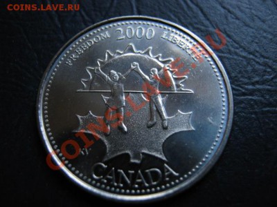 Канада 25 центов 2000 Freedom до 17.09 в 17.00 М - Изображение 040