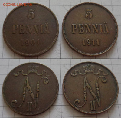 5 пенни 1901, 1911 до 30.08 22:00 мск - 5-01-11