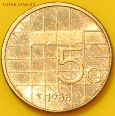 Нидерланды 5 гульден 1988. 28. 08. 2020 в 22 - 00. - DSC_0356.JPG