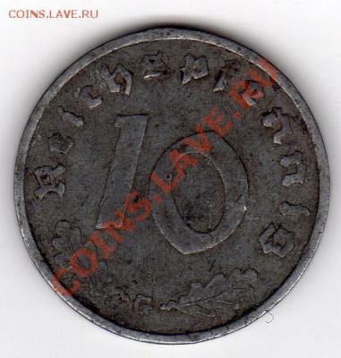 ГЕРМАНИЯ 10 РЕЙХСПФЕННИГОВ 1940 G ДО 19.09.11 В 22.00 (564) - img756