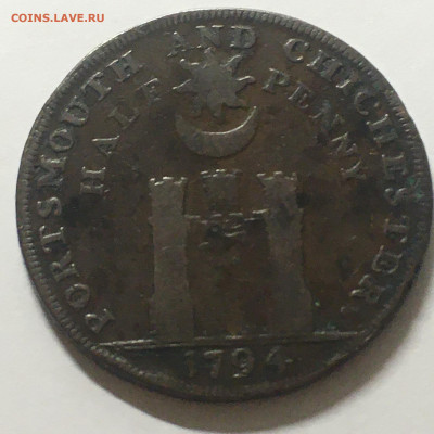 2 пенни Портсмут, Cu - image-19-08-20-09-37-1