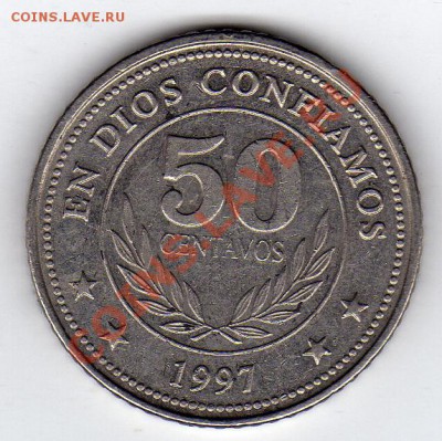 НИКАРАГУА 50 СЕНТАВО 1997 ДО 19.09.11 В 22.00МСК (489) - img776