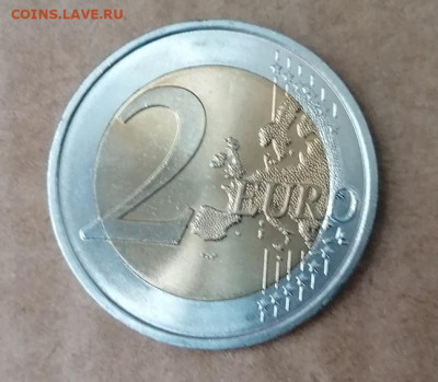 2 Евро Португалия Красный Крест до 28.08.20 22.00 - Португалия 2015 аверс