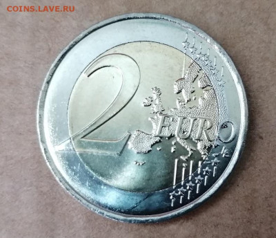 2 Евро Франция Председательство в ЕС до 28.08.20 22.00 - Франция 2008 аверс