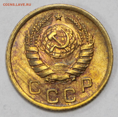 1 копейка 1938 год. Штемп. блеск - 1.09.20 в 22.00 - б 013
