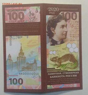 Буклет.100 рублей Софья Ковалевская 2020 г.до 3.09. в 22.00 - IMG_20200826_164241