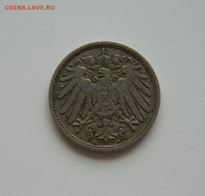 Германия 10 пфеннигов 1911 г.  "А". до 03.09.20 - DSCN0922.JPG