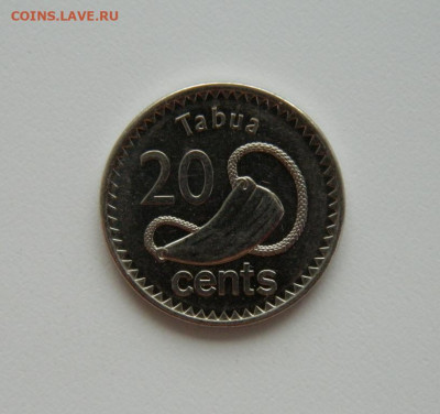 Фиджи 20 центов 2012 г. (Фауна) до 03.09.20 - DSCN0933.JPG